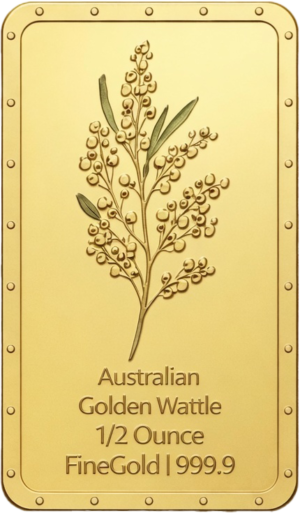 1/2 oz Aussiemint Gold Minted Tablet 9999 Gold