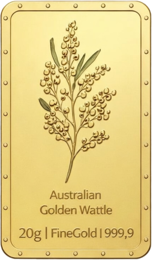 20 grams Aussiemint Gold Minted Tablet 9999 Gold