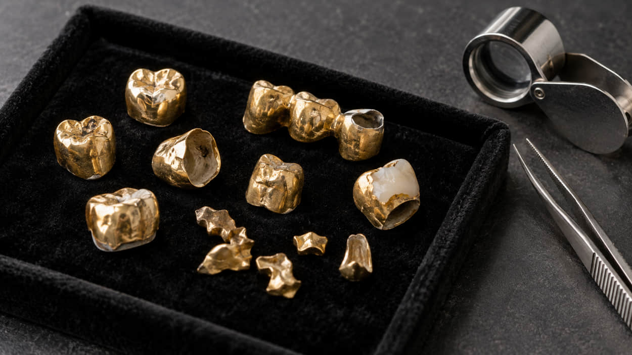 Sell Gold Crowns, Bridges and Dental Scrap
